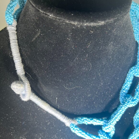 Beaded Chain Statement Necklace - Picture 4 of 4